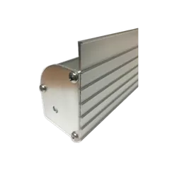 Aluminium Solar Panel Bracket - 670mm (Set of 2) Outer Mounting Lip