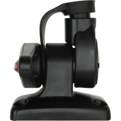 Gme Single Swivel Rectangular Antenna Base - Suit Aw36Xx Antenna Whips - Black