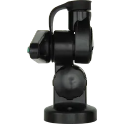 Double Swivel Round Antenna Base - Suit Aw36Xx Whips - Black