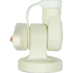 Gme Single Swivel Round Antenna Base - Suit Aw36Xx Antenna Whips - White