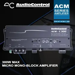 Audiocontrol 300W Mono Amplifier W/Lc2I