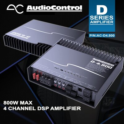 Audiocontrol D Series 4 Channel Amplifier W/Dm Dsp