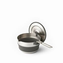 SEA TO SUMMIT Detour Stainless Steel Collapsible Pouring Pot - 1.8L Black