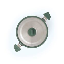 SEA TO SUMMIT Detour Stainless Steel Collapsible Pot - 3L Green