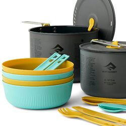 SEA TO SUMMIT Frontier UL Two Pot Cook Set - [14 Piece] 2L & 3L Pots
