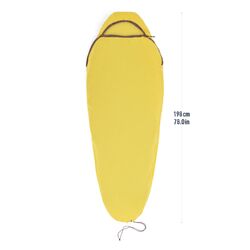 SEA TO SUMMIT Reactor Sleeping Bag Liner - Compact Mummy w/ Drawcord