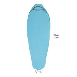 SEA TO SUMMIT Breeze Sleeping Bag Liner - Compact Mummy w/ Drawcord