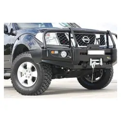 Ironman Deluxe Commercial Bullbar NAVARA D40 (RECESSED LINE IN OE BUMPER) DELUXE COMMERCIAL BULL BAR