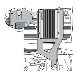 Redarc Bcdc Mounting Bracket To Suit Toyota 300 Series