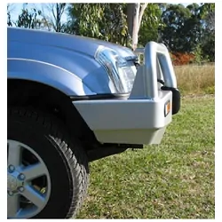 ECB Big Tube Bar to Suit Holden Rodeo RA DX/LX Flares 03/03 to 12/06 Polished