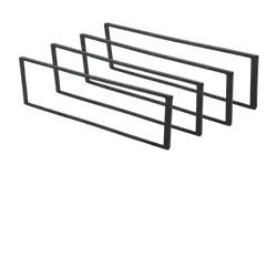 Universal Iso Trim Rings 4 Pack