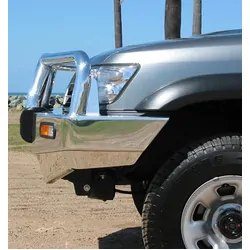 ECB Big Tube Bar to Suit Nissan Patrol GU Y61 UTE 10/01 to 09/04 Polished