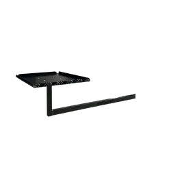 BBQARM Kit For Under Chassis Mounting Regular Aluminium With Tray Riser