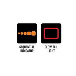 Roadvision LED Rear Combination Lamp 10-30V Stop/Tail/Ind/Ref 280x100mm