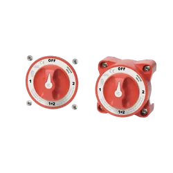 Blue Sea Systems E-Series Selector 3 Position Battery Switch With Afd