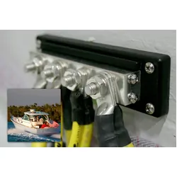 Blue Sea Systems Busbar 600A 4 Terminal 3/8