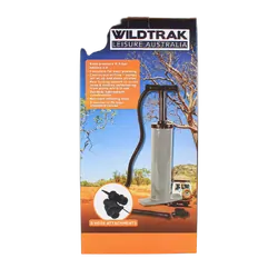 Wildtrak Double Action Hand Pump 38Cm 2 X 1400Cc Ac Cc0001