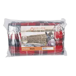 Wildtrak Picnic Rug Tartan With Pvc Backing 200 X 200Cm