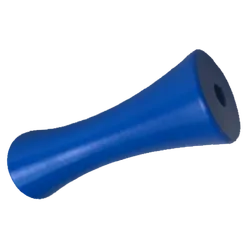 8 Inch Concave Keel Roller Blue