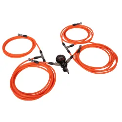 ARB Twin High Output Air Compressor & Tuff Terrain Multi Tyre Deflator/Inflator Kit (4 Valve)