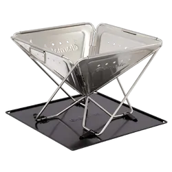 Charmate Collapsible BBQ & Fire Pit 450mm X 450mm