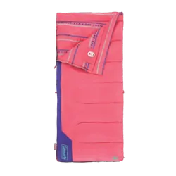 Coleman Sleeping Bag Youth (+10°C Temperature Rating - Pink/Purple)