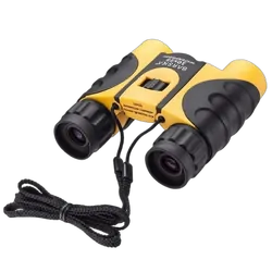 BARSKA 10x25mm Colorado Yellow Waterproof Compact Binoculars