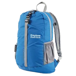 Explore Planet Earth Comet 18L Packable Backpack Blue