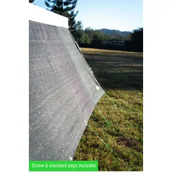 Not Lost Camprite Caravan Awning Privacy End Screen 4330mm X 1800mm Black