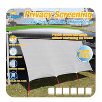 4.3m x 1.8m Caravan and RV Privacy Screen - Explore
