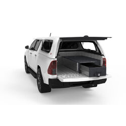 4WD Interiors Fixed Floor Drawer suits Toyota Hilux Dual Cab Sr5 J Deck 09/2021-Current
