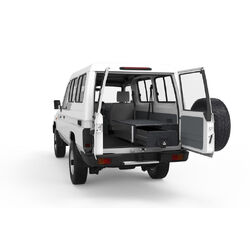 4WD Interiors Fixed Floor Drawer suits Toyota Landcruiser 70 Series Lc75/78 V8 Gxl Troop Carrier 09/2022-Current