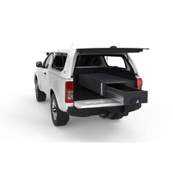 4WD Interiors Fixed Floor Drawer Isuzu D-Max Single Cab 12/2002-07/2012