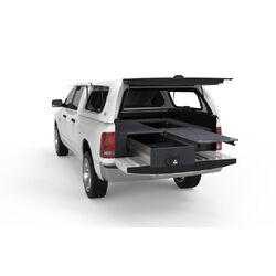 4WD Interiors Single Roller Floor Drawers Ram 1500 Laramie Crew Cab 01/2018-Current