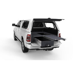 4WD Interiors Single Roller Floor Drawers Ram 1500 Express Quad Cab 01/2018-Current