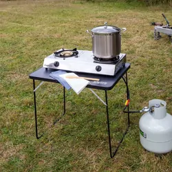 Gasmate Twin Burner Stainless Steel Wok Style Cooker