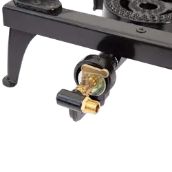 Gasmate Twin Burner Cast Iron Country Cooker