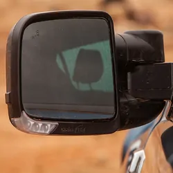 Clearview Towing Mirrors [Compact, Heat, Camera, Power-Fold, BSM, Memory, Puddle Lights, Indicators, Electric, Chrome] To Suit Toyota LC 300 Series VX