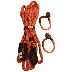 Carbon 4X4 Kinetic Rope And 2 X Soft Shackle Combo Deal