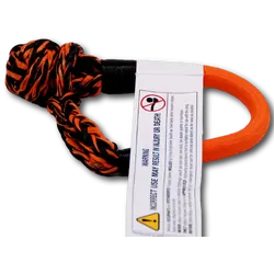 Carbon Offroad Monkey Fist 15T Synthetic Soft Shackle - Orange