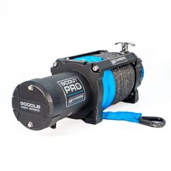 Carbon Offroad Scout Pro RS9 9000lb High Speed Winch with MegaPro Hook - Black