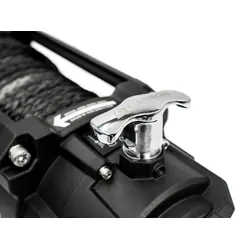 Carbon Scout Pro - 15000lb Winch V3 with Mega Pro Winch Hook - Black