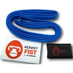 Carbon Winch Monkey Fist Coloured Rope Sheath