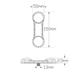 Combination Lamps DB2 (Twin Pack)