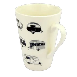 Van Go Collections China Mug Destinations Collection Grey Caravans