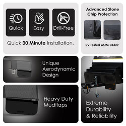 D-Flector Caravan Stone Guard Linear Standard