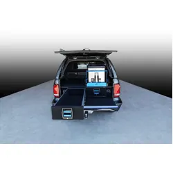 Msa Double Drawer System To Suit Volkswagen Amarok (Non-Adblue Models)