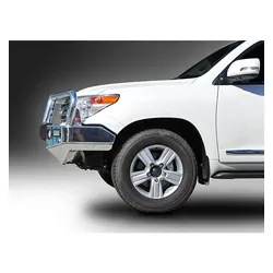 ECB Big Tube Bar w/Lights to Suit Toyota Landcruiser 200 Series Altitude 03/12 to 10/15 Polished