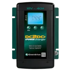 Enerdrive 40a+ DCDC Charger with MPPT & DC Watt Meter