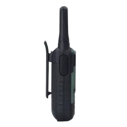 ECOXTALK EXG50 500mW Compact Handheld UHF Radio Twin Pack - Green Camo (3km)